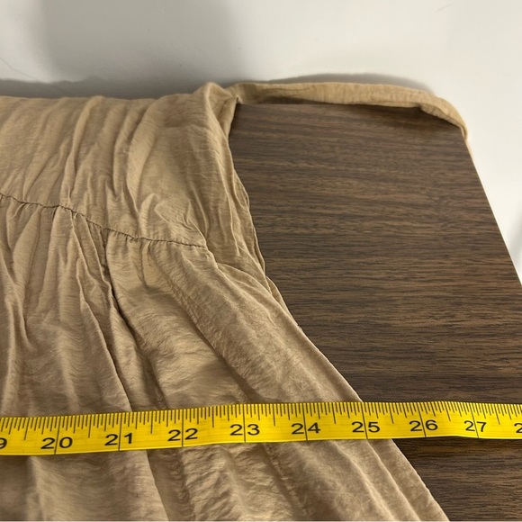 ❤️H&M Elegant Tan Dress M - Picture 10 of 12